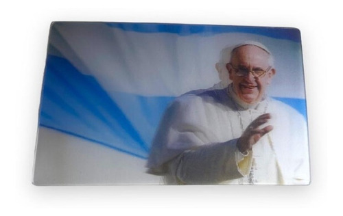 Tarjeta Del Papa Francisco Tridimensional 10 Unidades