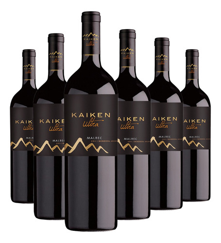 Vino Kaiken Ultra Malbec 6x750cc