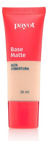 Base Matte Payot Alta Cobertura 30ml Resistente A Água