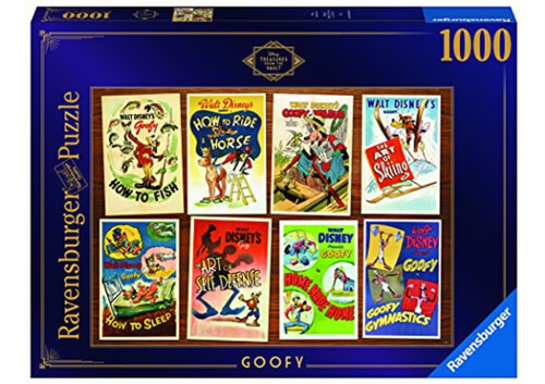 Ravensburger Disney Treasures From The Vault Goofy 1000