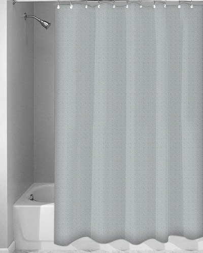 Cortina De Baño Dohler Dobby En Poliéster 180x180cm Oferta