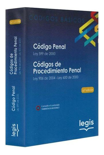 Libro Codigo Penal Codigos De Procedimiento Penal 30ed