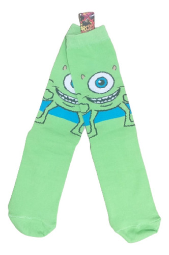 Medias 3/4 Monsters Inc Mike Wazowski