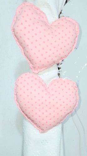 Par De Corazones Agarra Cortinas, Niñas, Deco, Más Móvil