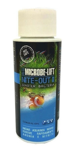 Acelerador Biológico Nite-out 2 Microbe-lift 60ml