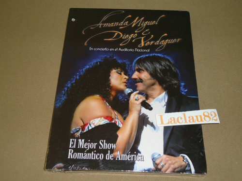 Amanda Miguel Diego Verdaguer Mejor Show Romantico Dvd New