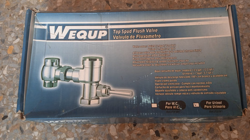 Imagen 2 de 2 de Fluxometro Wequp Para Urinario. Nuevo