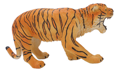 Figura Modelo Tigre, Simulación Plástica De Animales De Vida