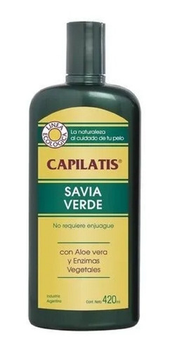 Capilatis Savia Verde Con Aloe Vera 420ml