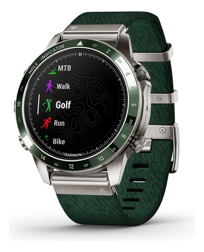 Reloj Garmin Marq Golfer (gen 2) Color Verde