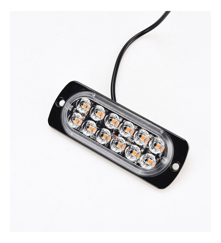 Luz De Advertencia Intermitente De 12 Led Para Camiones, Ama