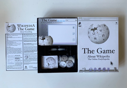 Juego De Mesa Wikipedia Edición Ingles (Usado)