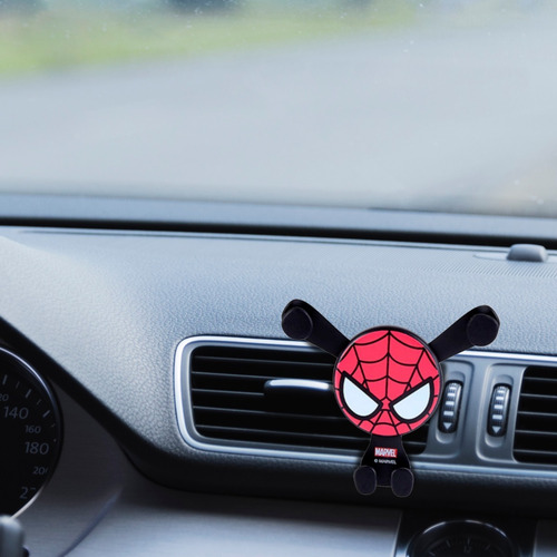 Imagem 4 de 4 de Suporte Para Celular Carro Homem Aranha - Marvel Miniso