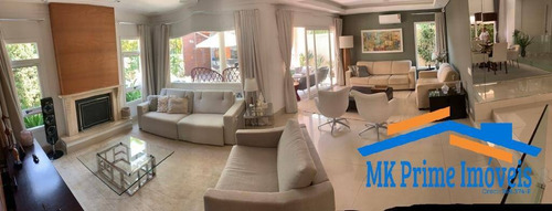 Imagem 3 de 14 de Lindíssima Casa Com 350m² Sendo 4 Suítes No Cond. De Alphaville 5!! - 2053
