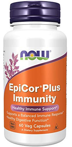 Suplemento Vitamina C Now Supplements, Epicor Plus Immunity 