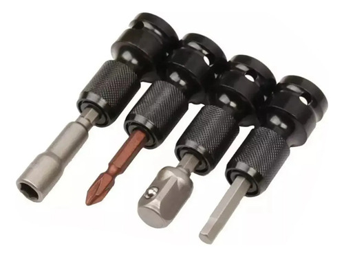 Adaptador De Impacto De 1/2 Pulgada A Punta Hexagonal 1/4