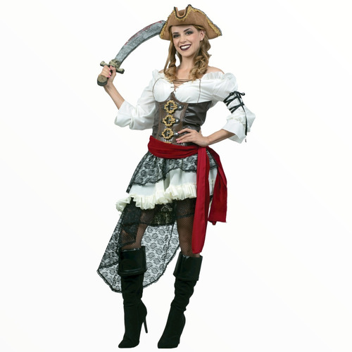 Disfraz De Capitana Caribeña Hallowen