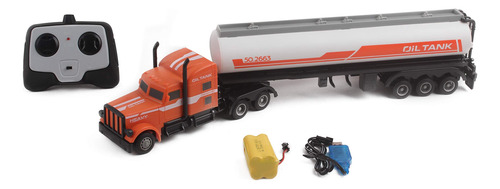 Camion Trailer Control Remoto Remolque Navidad 3