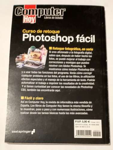 Computer Curso De Retoque Photoshop Fácil (Usado)
