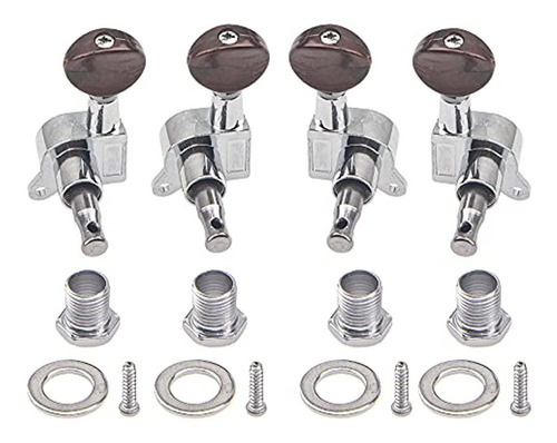 4pcs Yootones Ukulele Tuner Tuning Pegs Keys 2l2r Machine He