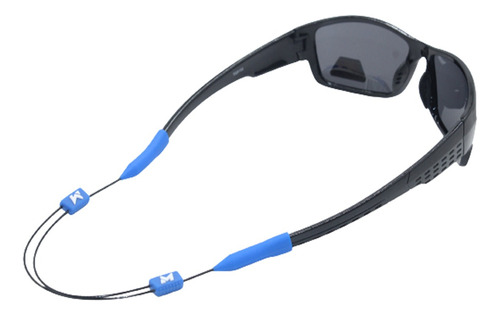 Cordão Proteção Segurador De Oculos Ajustavel Strap Marine Cor da lente Azul