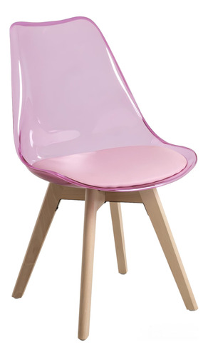 Silla Moblihouse Eames Transparente