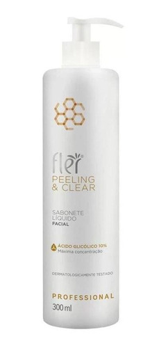 Sabonete Flér Peeling & Clear Ácido Glicólico 10% 300ml