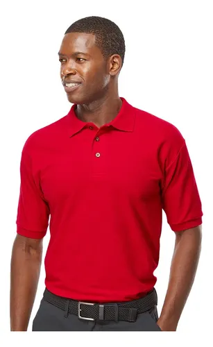 Playera polo outlet roja hombre