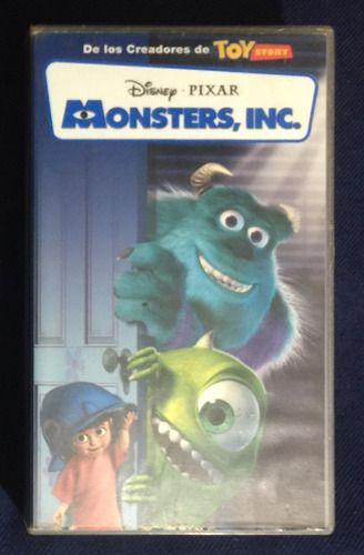 Monsters, Inc. Película Vhs Clásicos De Disney #6
