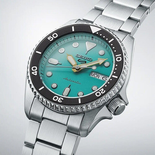 Seiko 5 Sports Srpk33 10 Atm Resistente À Água 38,0 Mm Com