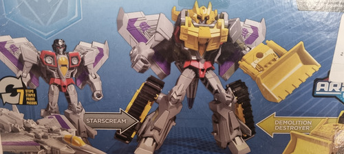 Figura Starcream Demolition Destroyer Transformers Cybervers