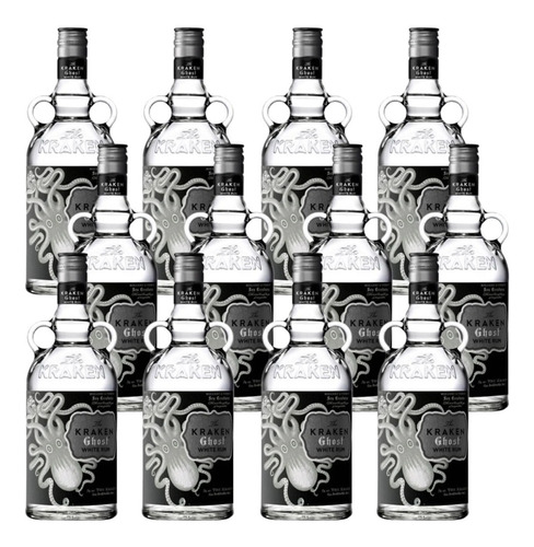 Ron Kraken Blanco 750 Ml (12 Pack)