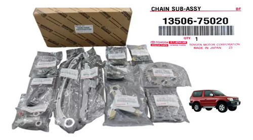 Kit Cadena Tiempo Toyota Hilux Meru 2.7 3rz-fe 2000 Al 2006