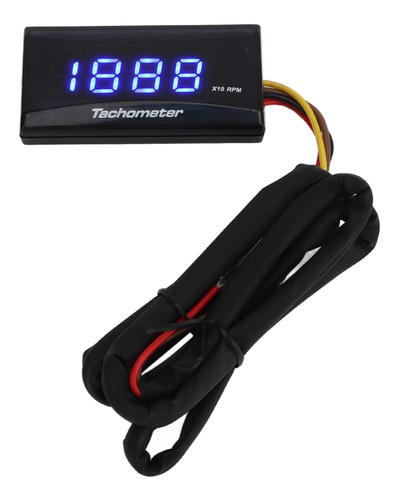 Tacómetro Dc 12 V Para Motocicleta, Pantalla Lcd Ultrafina,