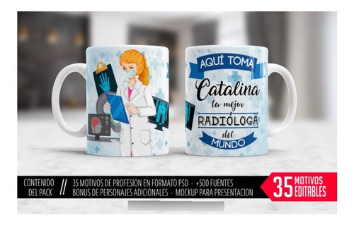 Plantillas Sublimacion Tazas Profesiones Aqui Toma El Mejor1