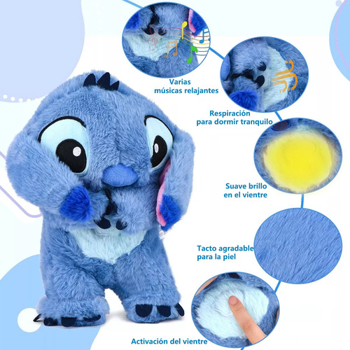 Mertto Stitch Toy Que Respira E Alivia A Ansiedade Com S