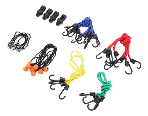 Juego De 32 Cuerdas Elásticas De Alta Elasticidad Y Alta Res