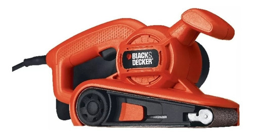 Imagen 2 de 5 de Lijadora de banda Black+Decker BR318 naranja 50Hz 680W 220V