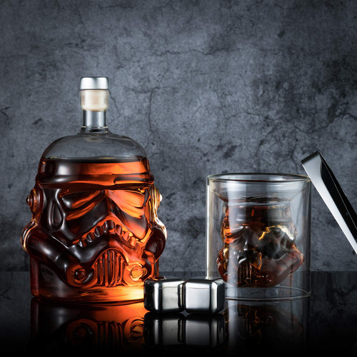 Set de decantadores de whisky Vaduz Transparent Creativ