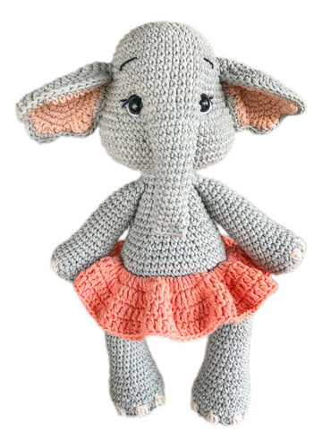 Amigurumi Elefante (muñeco Tejido)