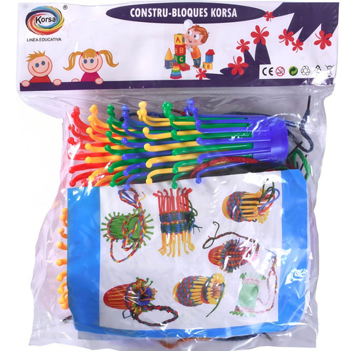 Bolsita Flortejedora Juego Didáctico Para Armar Tc8046 Cantidad De Piezas 1