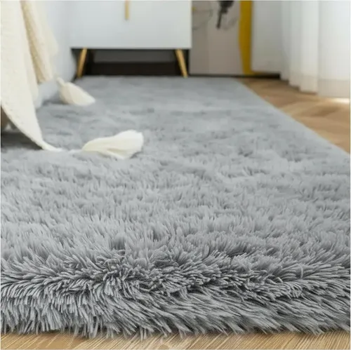 Tapete Passadeira 2,00x0,60 Quarto Pé de Cama Luxo Conforto - Miniatura 2