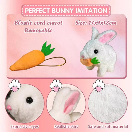 Ce Bunby - Easter My Realistic Easter Bunny, Juguete Con For