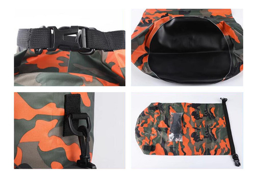 Mochila Impermeable Roll Top Mochila Flotante Para Viajar