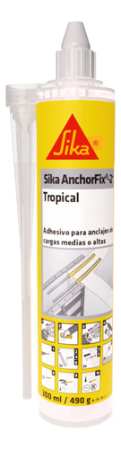 Sika Anchorfix-2+ Tropical Adhesivo Para Anclajes 300 Ml