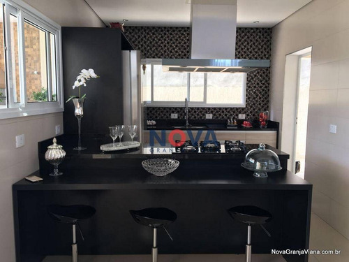 Imagem 16 de 30 de Casa Com 4 Dormitórios À Venda, 340 M² Por R$ 1.950.000,00 - Beverly Hills - Jandira/sp - Ca1789
