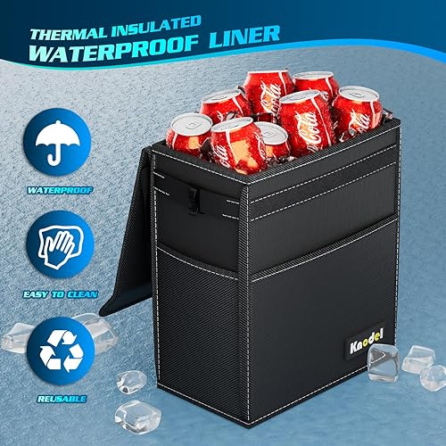 Cubo De Basura De Coche K Knodel, Cubo De Basura Impermeable