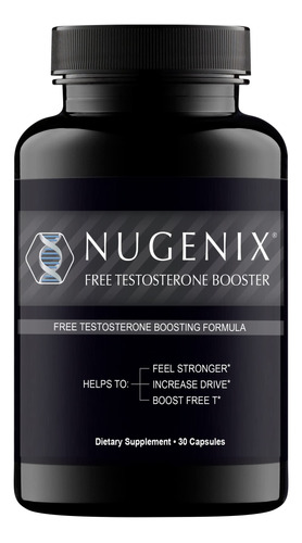 Nugenix Refuerzo De Testosterona Libre Para Hombres, 30 Unid