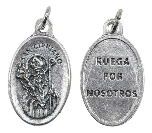 10 Medallas San Cipriano Souvenirs Dije (made Italy)