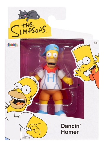 Boneco Homer Dançarino De 7cm - Os Simpsons